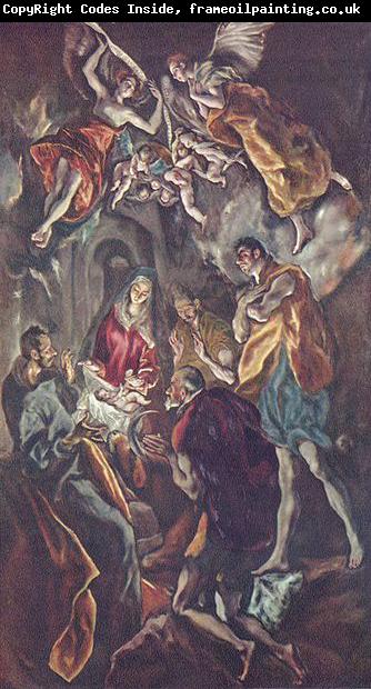 El Greco Anbetung der Hirten
